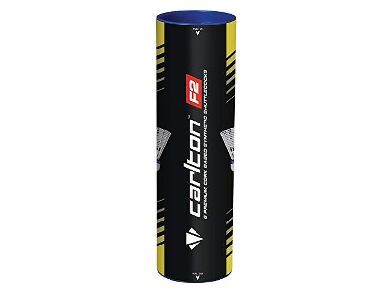 Carlton F2 Fast Speed Badminton Shuttle, White
