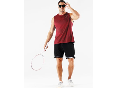 Men's Dry Fit Workout Running Muscle Tank Top